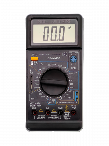 Мультиметр цифровой с прозвонкой тестер тока и напряжения с термопарой Орбита OT-INM30